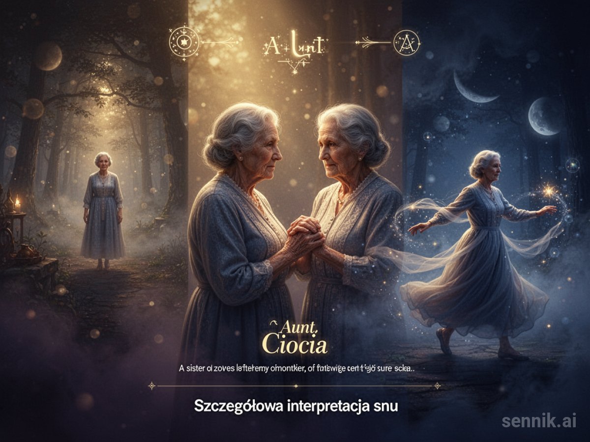 Sennik Ciocia – znaczenie snu